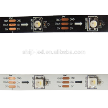 10mm PCB DC5V SK6812 rgbw 5050 SMD 30leds / m polychrome flexible bande led CCT 2700 4000K 7000K